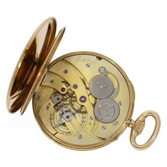 Elegant French lépine, 18 Carat gold dress watch Circa 1910