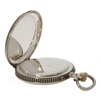 French extremely beautiful Art Nouveau relief watch Circa 1900