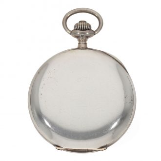 German silver full hunter cased watch with archives extract Circa 1923 German silver full hunter cased watch with archives extract Circa 1923