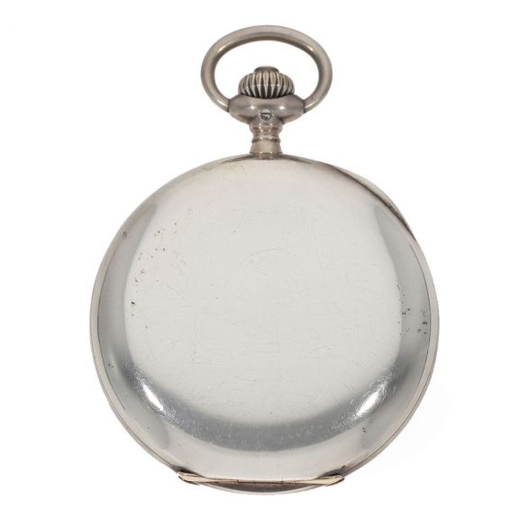 German silver full hunter cased watch with archives extract Circa 1923 German silver full hunter cased watch with archives extract Circa 1923