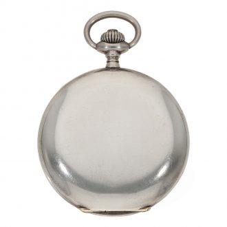 German silver full hunter cased watch with archives extract Circa 1923 German silver full hunter cased watch with archives extract Circa 1923