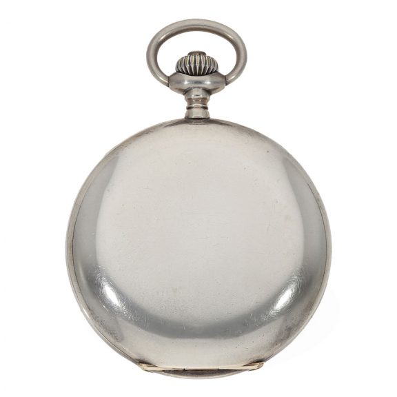 German silver full hunter cased watch with archives extract Circa 1923 German silver full hunter cased watch with archives extract Circa 1923