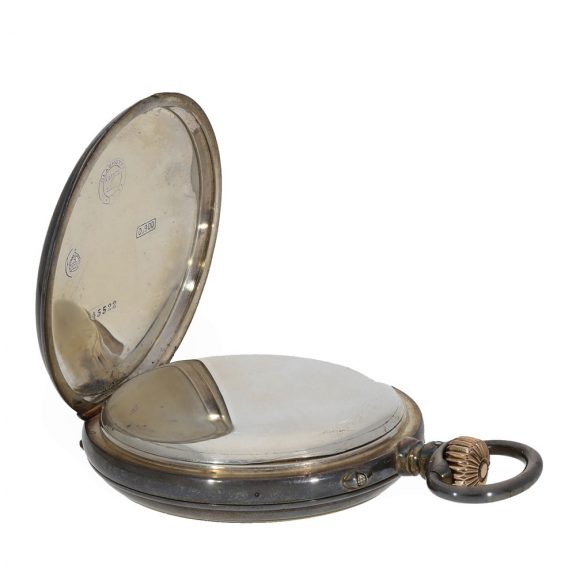 German silver precision pocket watch with lever escapement Circa 1902 German silver precision pocket watch with lever escapement Circa 1902