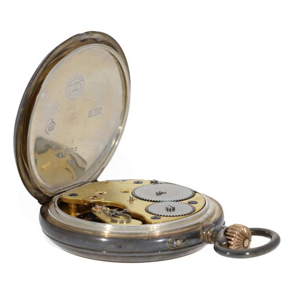 German silver precision pocket watch with lever escapement Circa 1902 German silver precision pocket watch with lever escapement Circa 1902