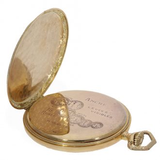 Swiss 14 carat gold elegant Art Deco dress watch Circa 1930