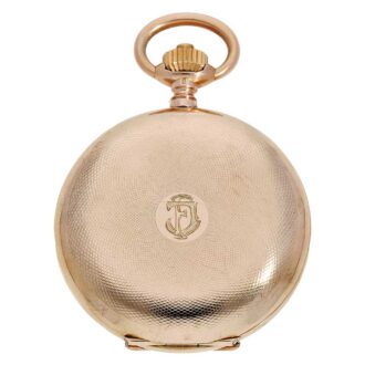 Swiss IWC pocket watch with extract of the archive Circa 1894