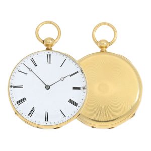 Swiss gold lever repeating pocket watch Circa 1830
