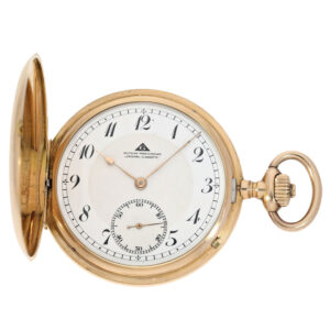 Classic German 14K gold hunting cased lever watch Circa 1918