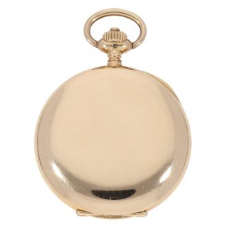 Classic German 14K gold hunting cased lever watch Circa 1918