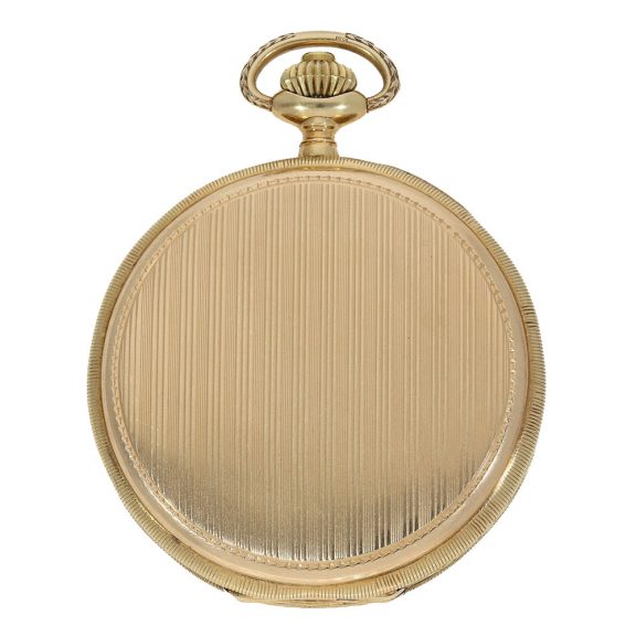 Swiss 14 carat gold full hunter cased watch Circa 1930 Swiss 14 carat gold full hunter cased watch Circa 1930