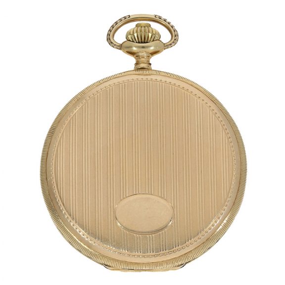 Swiss 14 carat gold full hunter cased watch Circa 1930 Swiss 14 carat gold full hunter cased watch Circa 1930