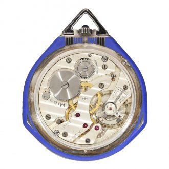 Swiss silver unusual Art Deco lever dress watch Circa 1930