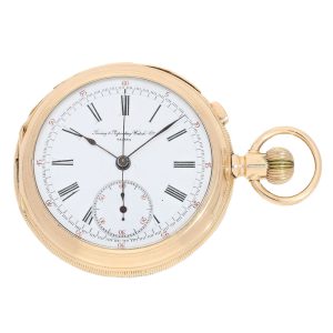 Swiss gold repeater for American market Circa 1910