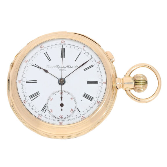 Swiss gold repeater for American market Circa 1910
