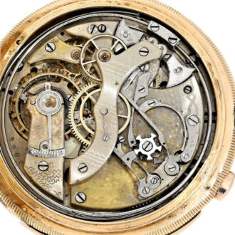 Swiss gold repeater for American market Circa 1910