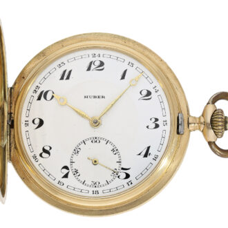 German gold full hunting case pocket watch Circa 1920