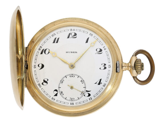 German gold full hunting case pocket watch Circa 1920