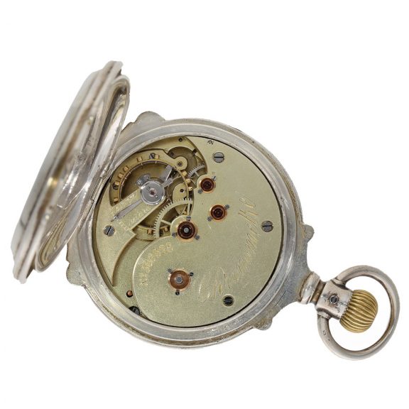 German coin silver detent chronometer pocket watch Circa 1880 German coin silver detent chronometer pocket watch Circa 1880