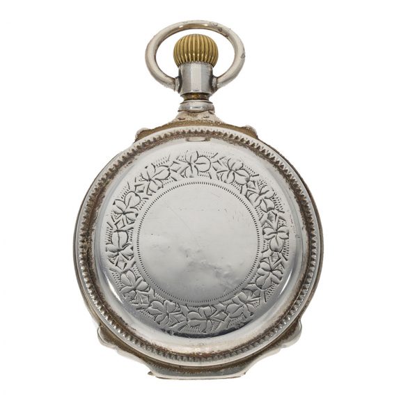 German coin silver watch pivoted detent chronometer Circa 1880 German coin silver watch pivoted detent chronometer Circa 1880