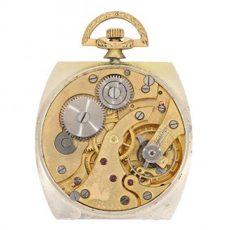 French 18 carat gold and Art Deco chronometer watch Circa 1925 French 18 carat gold and Art Deco chronometer watch Circa 1925