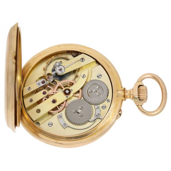 French 18k gold ankerchronometer pocket watch Circa 1880 French 18k gold ankerchronometer pocket watch Circa 1880