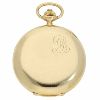 Swiss high-grade 18 K gold chronograph “Compteur” Circa 1925 Swiss high-grade 18 K gold chronograph “Compteur” Circa 1925
