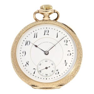 American heavy Art Nouveau precision pocket watch Circa 1904