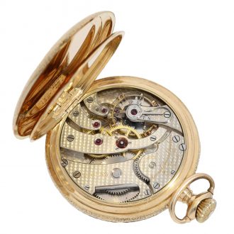 American heavy Art Nouveau precision pocket watch Circa 1904