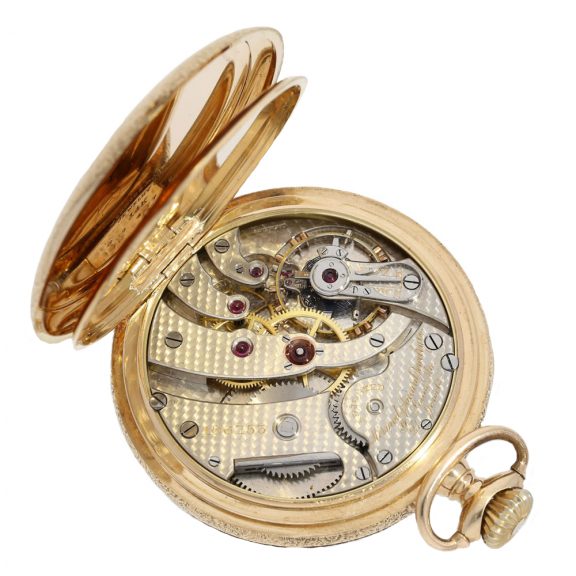 American heavy Art Nouveau precision pocket watch Circa 1904G American heavy Art Nouveau precision pocket watch Circa 1904