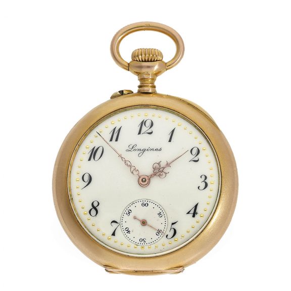 Swiss very rare marksman's watch with Art Nouveau relief case Circa 1907 Swiss very rare marksman's watch with Art Nouveau relief case Circa 1907