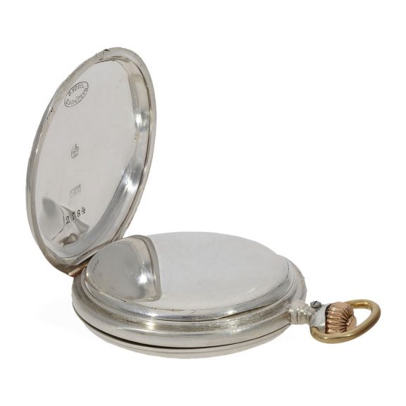 German 900 silver precision pocket watch with lever escapement Circa 1893 German 900 silver precision pocket watch with lever escapement Circa 1893