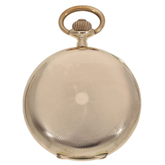 German 14 carat gold full hunter cased watch Circa 1910 German 14 carat gold full hunter cased watch Circa 1910
