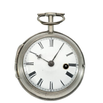 English silver verge watch of fantastic quality Circa 1738