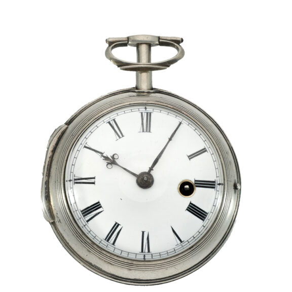 English silver verge watch of fantastic quality Circa 1738
