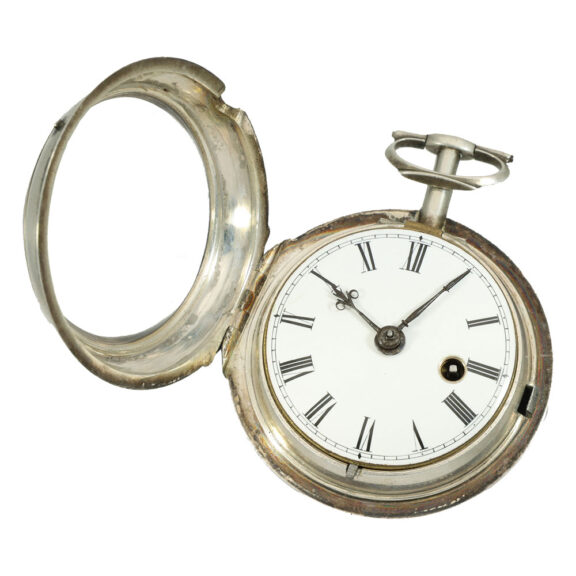 English silver verge watch of fantastic quality Circa 1738 English silver verge watch of fantastic quality Circa 1738