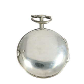 English silver verge watch of fantastic quality Circa 1738