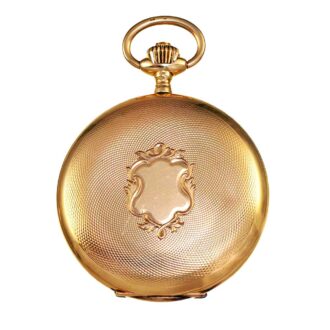Swiss heavy pink gold watch in very good condition Circa 1900