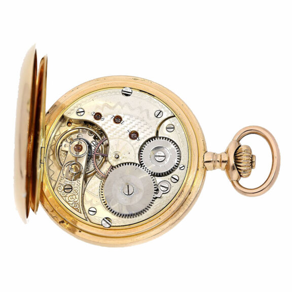 Swiss heavy gold watch with special movement quality Circa 1910 Swiss heavy gold watch with special movement quality Circa 1910