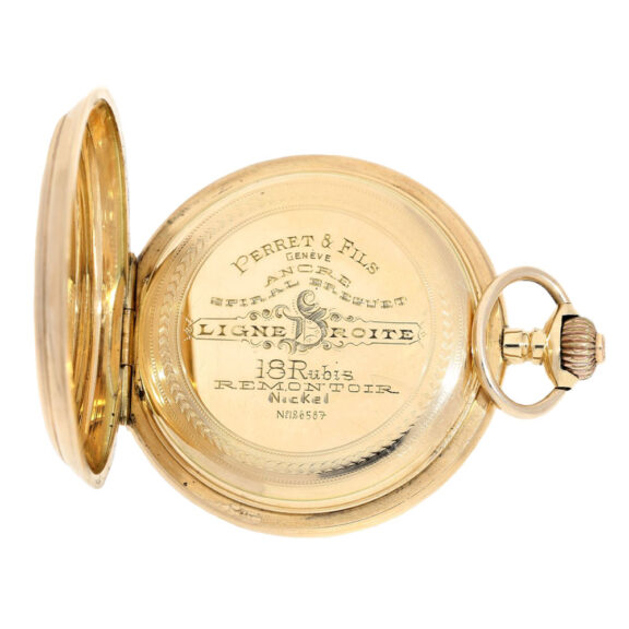 Swiss gold lever for Ottoman market Circa 1890 Swiss gold lever for Ottoman market Circa 1890