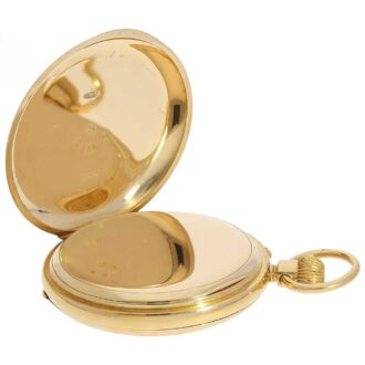 English heavy and fine 18 K gold pocket watch Circa 1869