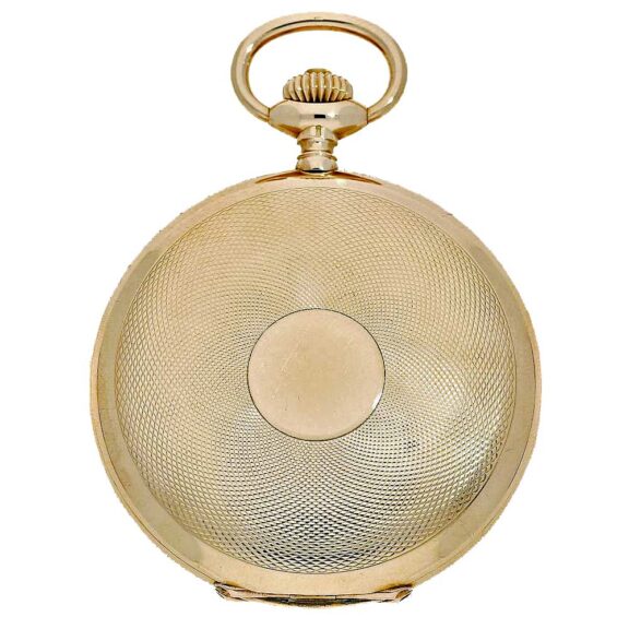 Swiss gold pocket watch made for August Ericsson circa 1910 Swiss gold pocket watch made for August Ericsson circa 1910