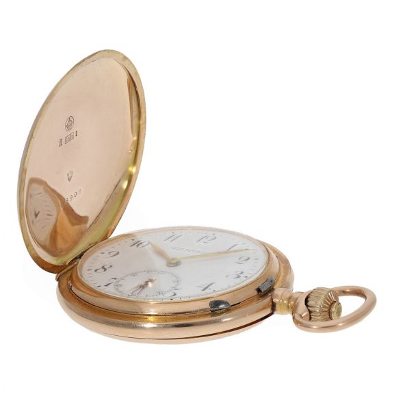 Swiss 14 carat gold high quality anker chronometer Circa 1910 Swiss 14 carat gold high quality anker chronometer Circa 1910