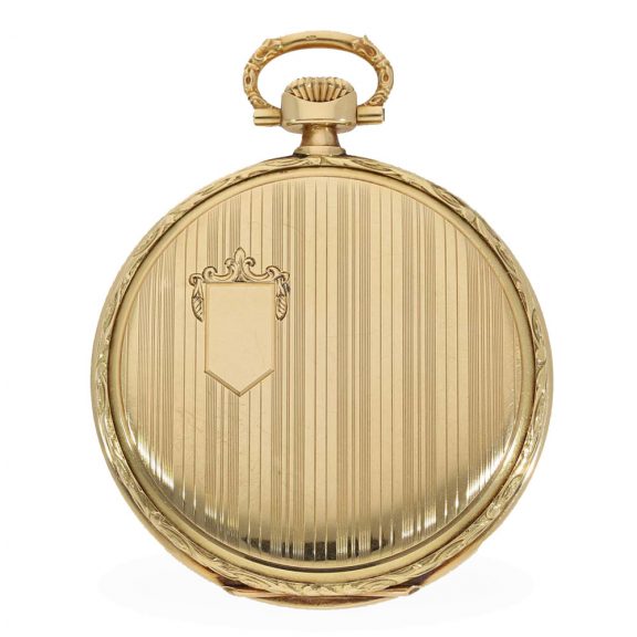 Swiss 14 carat gold dress watch in original box Circa 1929
