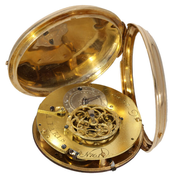 French 18 carat gold verge pocket watch Circa 1800 French 18 carat gold verge pocket watch Circa 1800