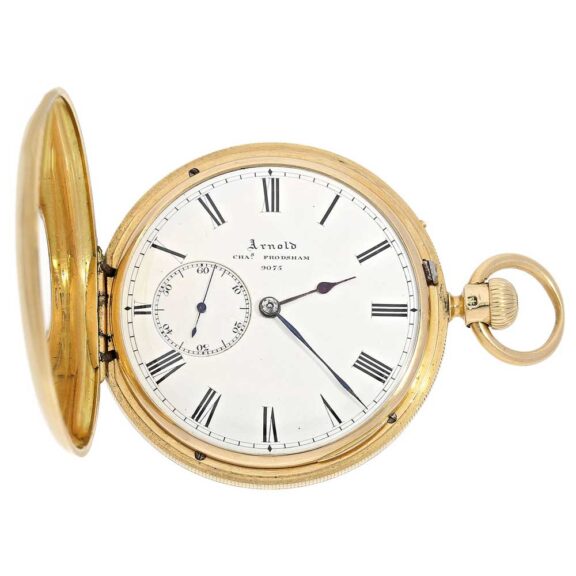 English watch with Nicole Nilsen patent winding Circa 1857