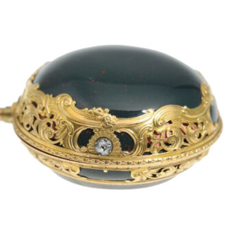 English gold pair cased quarter repeating watch Circa 1770