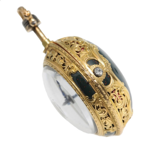 English gold pair cased quarter repeating watch Circa 1770 English gold pair cased quarter repeating watch Circa 1770