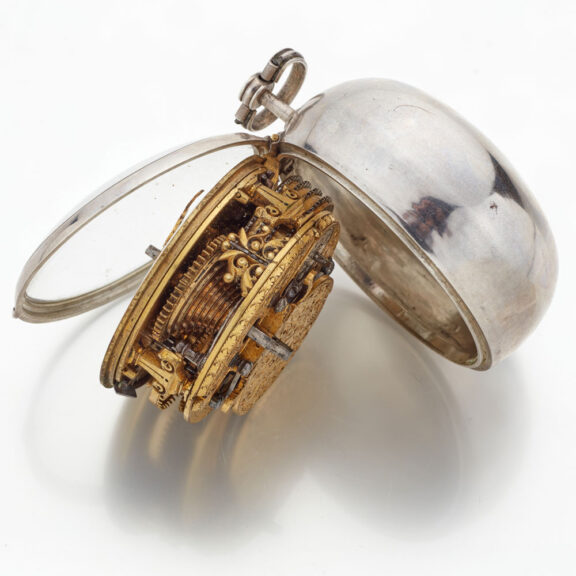 Early Dutch silver keywind verge pocket watch Circa 1700 Early Dutch silver keywind verge pocket watch Circa 1700
