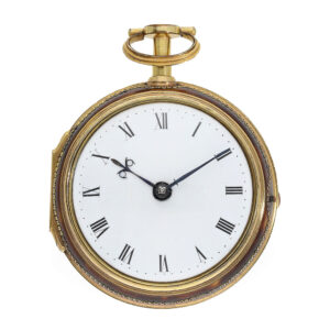 English pair cased verge watch in nearly like new condition Circa 1770