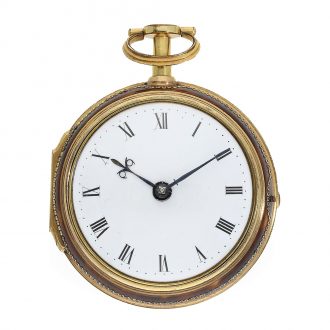 English pair cased verge watch in nearly like new condition Circa 1770